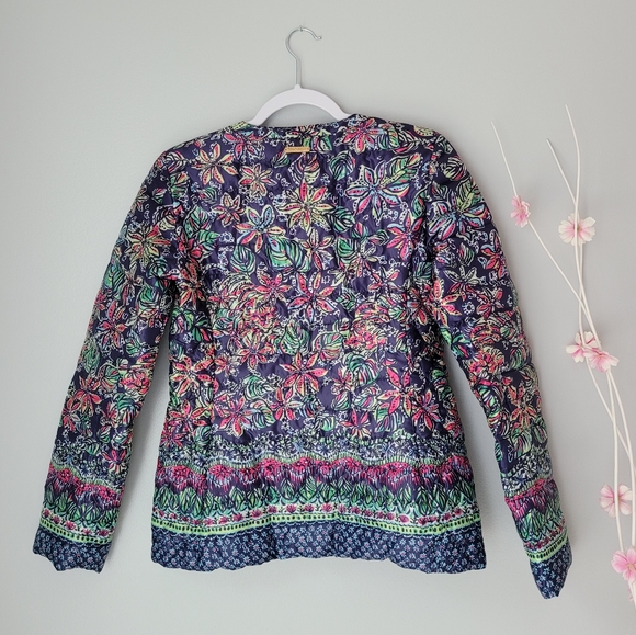 LILLY PULITZER Lilah Reversible Down Jacket NWOT. Size S - Picture 6 of 16